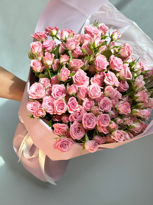 Pink Spray Roses Bouquet!