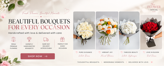 Flower Bouquet Delivery in Dubai – Send Fresh Flowers Across Dubai with Same-Day Delivery