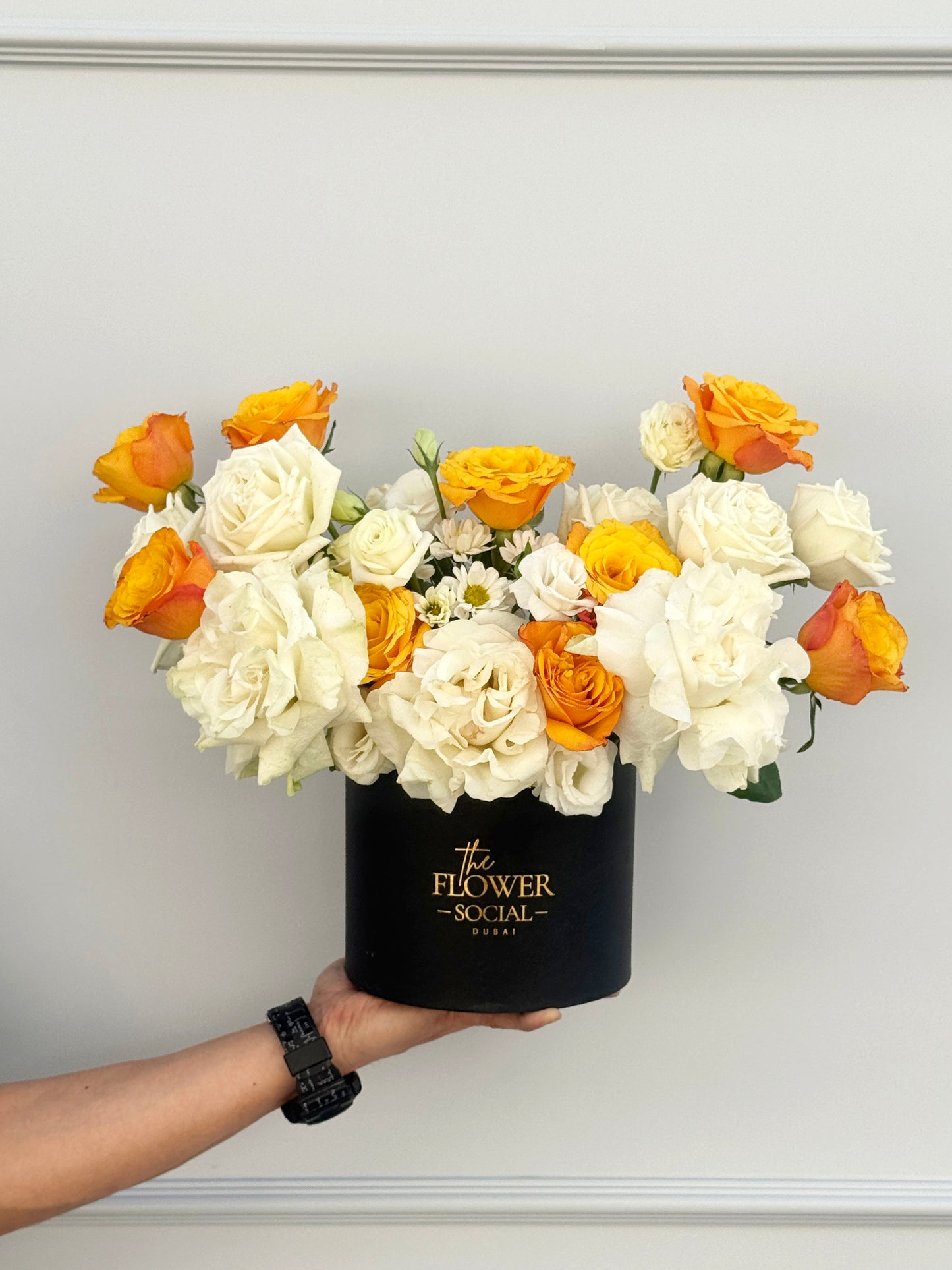 Orange Cream Flower Box