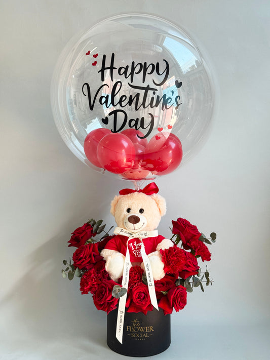 Hot air Balloon With Teddy Bear